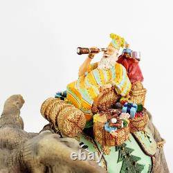 Vintage Santa's World Travels Safari Santa Statue Limited Edition #1542/5000