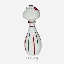 Vintage Shafford Christmas Spirits Santa Claus Decanter Bottle Pixieware 1950s