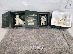 Vintage Snowbabies Figurines Department 56set Of 3
