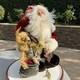 Vintage Stone Soup Santa Claus Handmade By Shelie Mccall 2001 Signed 21