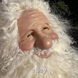 Vintage Stone Soup Santa Claus Handmade By Shelie Mccall 2001 Signed 21