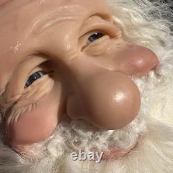 Vintage Stone Soup Santa Claus Handmade By Shelie Mccall 2001 Signed 21