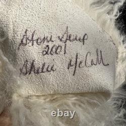 Vintage Stone Soup Santa Claus Handmade By Shelie Mccall 2001 Signed 21