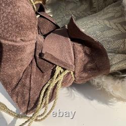 Vintage Stone Soup Santa Claus Handmade By Shelie Mccall 2001 Signed 21