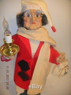 Vintage TELCO Animated Motionette Holiday Christmas Display SCROOGE