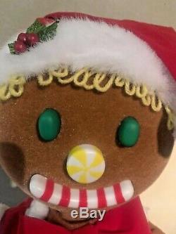 Vintage Telco Christmas Animated Motion-ette Gingerbread Girl