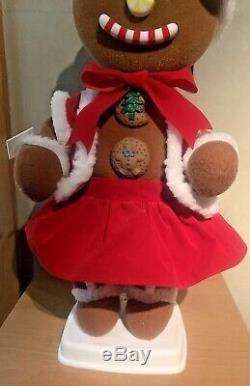 Vintage Telco Christmas Animated Motion-ette Gingerbread Girl