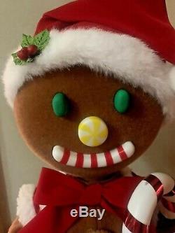 Vintage Telco Christmas Animated Motion-ette Gingerbread Man