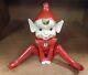 Vintage Thames Ceramic Pixie Elf 6x8 Figurine 1950's Christmas Japan Rare