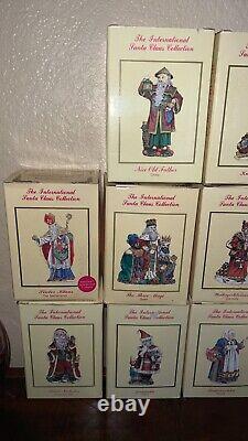 Vintage The International Santa Claus Collection Lot of 20 No Duplicates