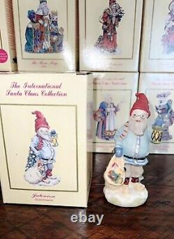 Vintage The International Santa Claus Collection Lot of 20 No Duplicates