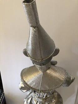 Vintage Tinman 1987 Mechanical Wizard of Oz Kurt Adler Christmas Display Tin Man