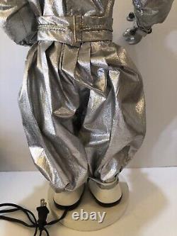 Vintage Tinman 1987 Mechanical Wizard of Oz Kurt Adler Christmas Display Tin Man