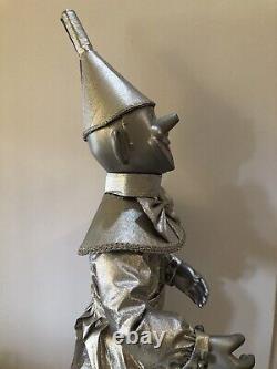 Vintage Tinman 1987 Mechanical Wizard of Oz Kurt Adler Christmas Display Tin Man