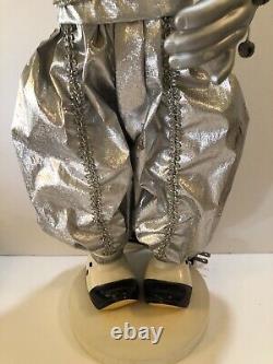 Vintage Tinman 1987 Mechanical Wizard of Oz Kurt Adler Christmas Display Tin Man