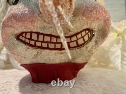 Vintage Trout Creek Virginia Betourne Snowman Jack O Lantern Folk Art