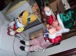 Vintage mechanical store display Christmas elf by David Hamberger