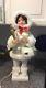 Vntg Christmas Telco Motion-ettes Animated Eskimo Girl Snowbaby Doll With Tags