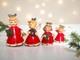 Vtg 1956 Napco Noel 4x Angel Bell Figurine Holiday Decor Original Sticker & Box