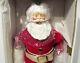 Vtg 30s Style Christmas Coca Cola Bottle Santa Claus Posable Doll, Stand, Box