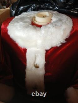 Vtg. 4 Ft Christmas Santa Claus Animated Singing Dancing Karaoke Appears New