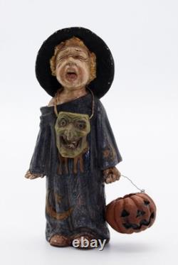 Vtg BETHANY LOWE Halloween Boo Hoo Bruce Elsass Trick Or Treater Figurine