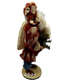 Vtg Cathy Schneider Santa Claus CABIN FEVER Belsnickle Figurine Artist Signed