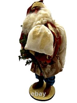 Vtg Cathy Schneider Santa Claus CABIN FEVER Belsnickle Figurine Artist Signed