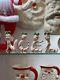 Vtg Christmas Candy Cane Noel Pixie Girl Candleholders Japan Tmj Lk Holt Howard