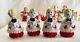 Vtg Christmas Caroler Choir Boy Figurines X4