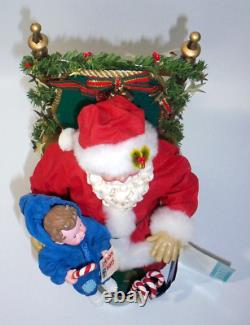 Vtg Clothtique POSSIBLE DREAMS I've Been Good Christmas Santa 2000 #713357
