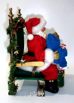 Vtg Clothtique POSSIBLE DREAMS I've Been Good Christmas Santa 2000 #713357