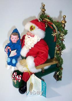 Vtg Clothtique POSSIBLE DREAMS I've Been Good Christmas Santa 2000 #713357