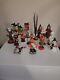 Vtg Halloween Lot Of 15 Small Figurines Witches Pumpkins Ghosts Black Cats