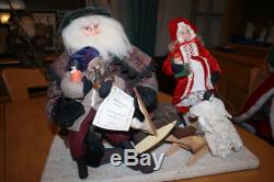 Vtg NOS Christmas Past Santa St Nick Diorama by Norma DeCamp HOH 18x13x11 1994