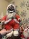 Vtg Original Rushton Black African American Santa Plush Coca Cola Coke Rare