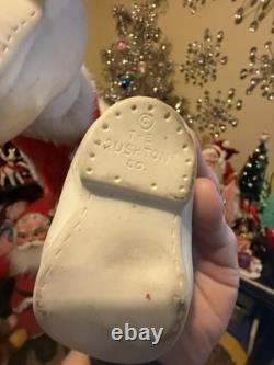 Vtg Original Rushton Black African American Santa Plush Coca Cola Coke RARE