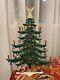 Wilhelm Schweizer German Zinnfiguren Decorated Christmas Tree 10.3/8x 7.1/2