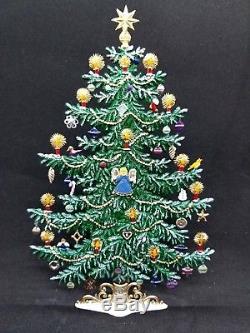 WILHELM SCHWEIZER GERMAN ZINNFIGUREN Decorated Christmas tree (5x8)
