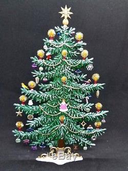 WILHELM SCHWEIZER GERMAN ZINNFIGUREN Decorated Christmas tree (5x8)