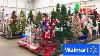 Walmart Christmas Decorations Christmas Trees Home Decor Shop With Me Shopping Store Walk Through
