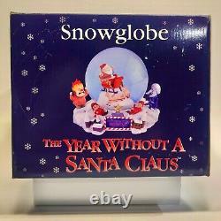 Warner Bros. NECA Year Without A Santa Claus Snow Globe RARE Free Shipping