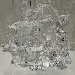 Waterford Crystal Santa Claus 1st edition Victorian Christmas no box