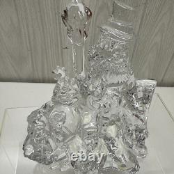 Waterford Crystal Santa Claus 1st edition Victorian Christmas no box