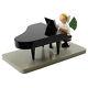 Wendt & Kuhn Sitting Blonde Angel Grand Piano Figurine