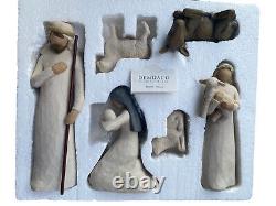 Willow Tree Nativity Set Hand Painted 11 Pieces