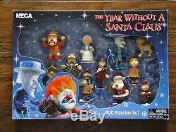 Year Without Santa (11) Figures Complete Set In Box Heat & Snow Miser & Friends