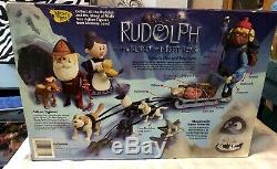 Yukon's Sled & Dog Team Rudolph Island Misfit Toys Memory Lane 2002 New Sealed