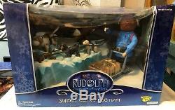 Yukon's Sled & Dog Team Rudolph Island Misfit Toys Memory Lane 2002 New Sealed